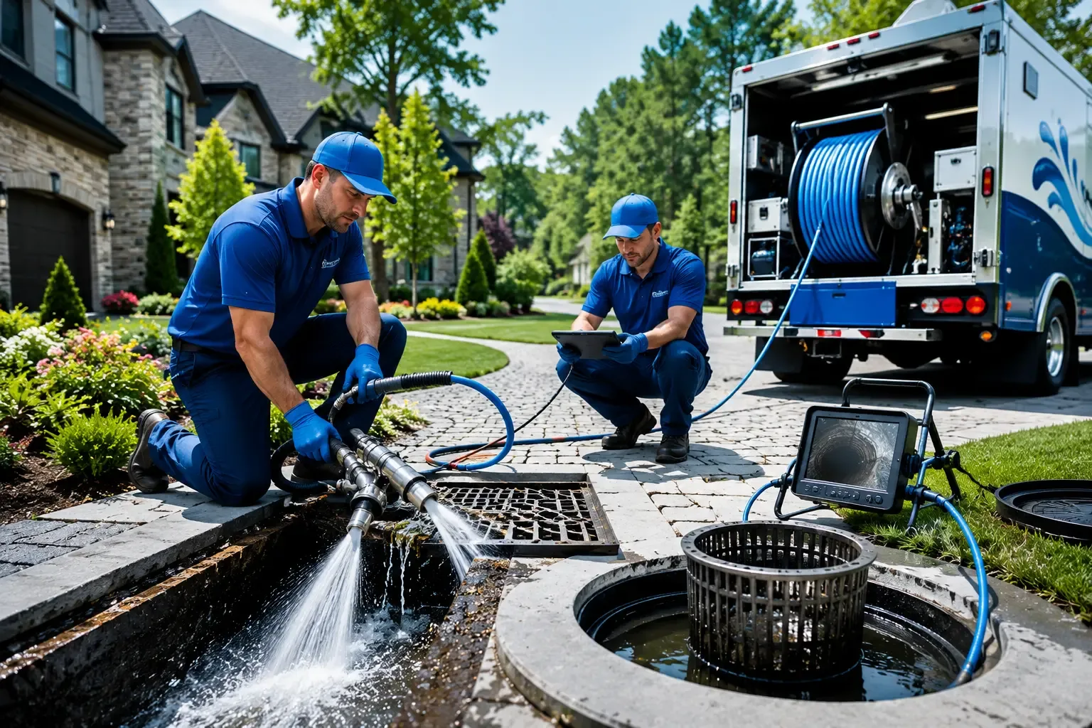 Local outdoor drain cleaning professionals in Moorhead, MN